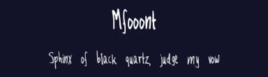 Mfooont by Natasha Garritsen — Script Handwritten Font — thumbnail 2