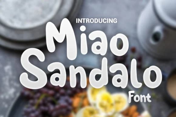 Miao Sandalo Font by adevio27 — Script Handwritten Font