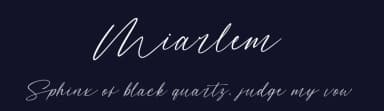 Miarlem by Pen Culture — Script Handwritten Font — thumbnail 2