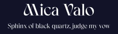 Mica Valo by Jolicia Type Foundry — Sans Serif Font — thumbnail 2