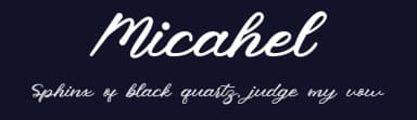 Micahel by JunCreative — Script Handwritten Font — thumbnail 2
