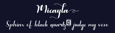 Micayla by PutraCetol Studio — Script Handwritten Font — thumbnail 2