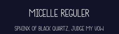 Micelle Reguler by Wahyu Studio — Script Handwritten Font — thumbnail 2