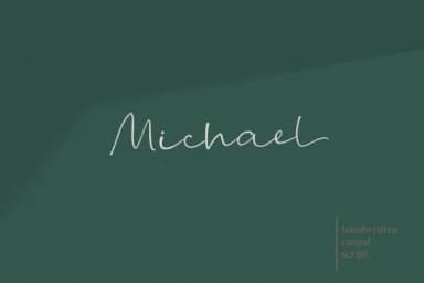 Michael Font by Primafox Design — Script Handwritten Font — thumbnail 1