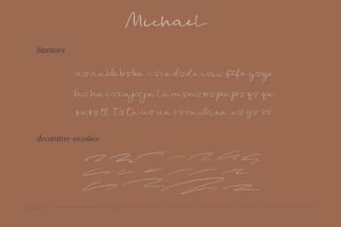 Michael Font by Primafox Design — Script Handwritten Font — thumbnail 4