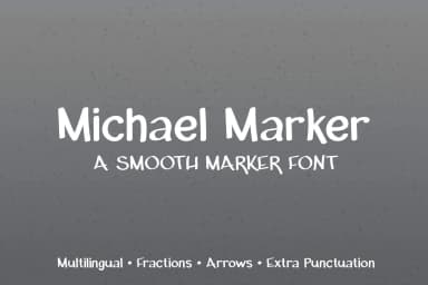 Michael Marker Font by Kristy Hatswell — Script Handwritten Font — thumbnail 6