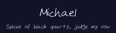 Michael by PlayTrumpet — Script Handwritten Font — thumbnail 2