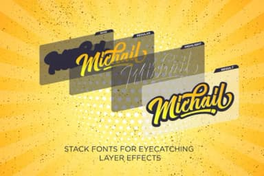 Michail Script Font by Debut Studio — Script Handwritten Font — thumbnail 2