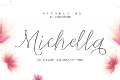 Michella Font by Cooldesignlab — Script Handwritten Font — thumbnail 1