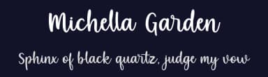 Michella Garden by Nirmala Creative — Script Handwritten Font — thumbnail 2
