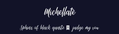 Michellate by Cupcake Std — Script Handwritten Font — thumbnail 2