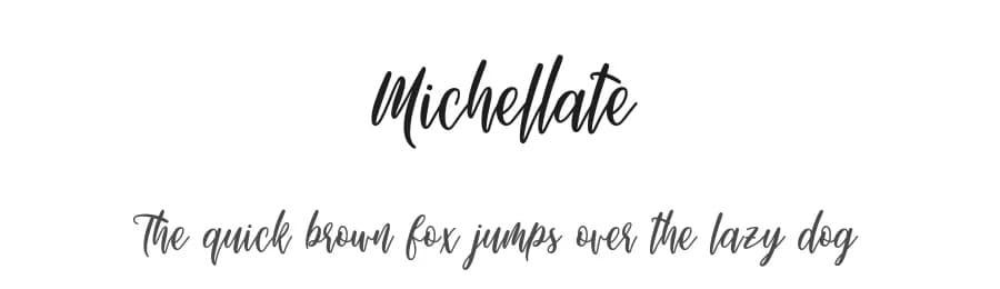 Michellate by Cupcake Std — Script Handwritten Font