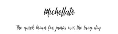 Michellate by Cupcake Std — Script Handwritten Font — thumbnail 1