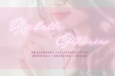 Michelle Fellicia Font by sunflowers — Script Handwritten Font — thumbnail 2