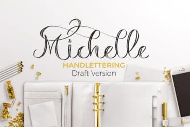 Michelle Script Font by Debut Studio — Script Handwritten Font — thumbnail 1