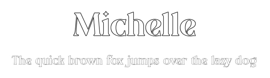 Michelle by Sansakerta — Serif Font