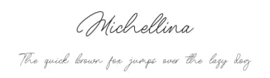 Michellina by Typeline Studio — Script Handwritten Font — thumbnail 1
