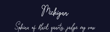 Michigan by Kong Font — Script Handwritten Font — thumbnail 2