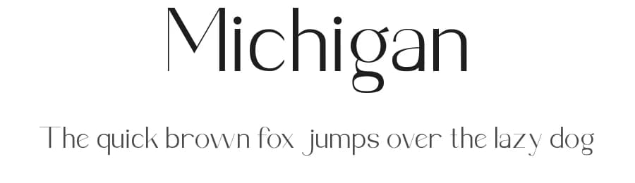 Michigan by Rissyletter Studio — Sans Serif Font