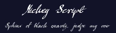 Mickey Script by Aga Silva — Script Handwritten Font — thumbnail 2
