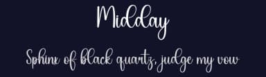 Midday by PiPi Creative STUDIO — Script Handwritten Font — thumbnail 2