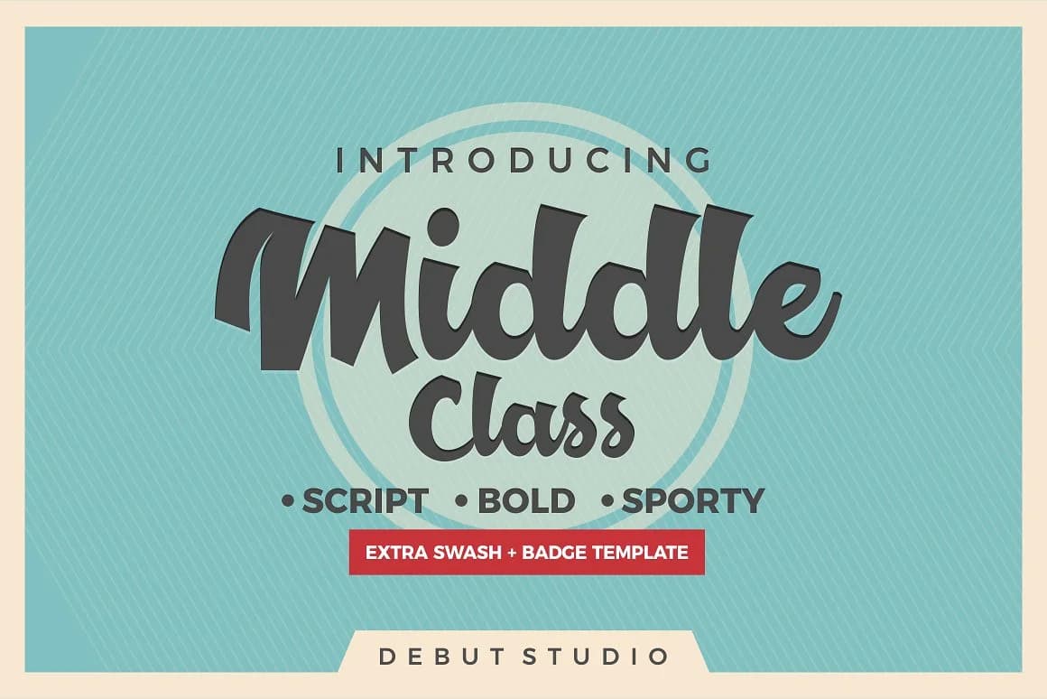 Middle Class Font by Debut Studio — Script Handwritten Font