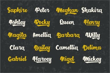 Middle Class Font by Debut Studio — Script Handwritten Font — thumbnail 3