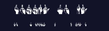 Middle Finger by Vladimir Nikolic — Dingbats Font — thumbnail 2