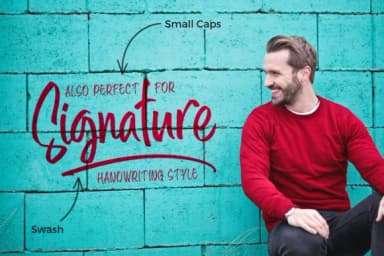 Midellion Font by walkeren — Script Handwritten Font — thumbnail 4