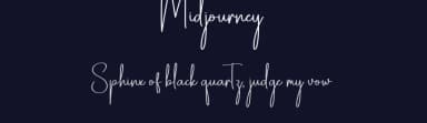 Midjourney by Scratchones — Script Handwritten Font — thumbnail 2
