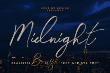 Midnight Font by JumboDesign — Script Handwritten Font — thumbnail 1