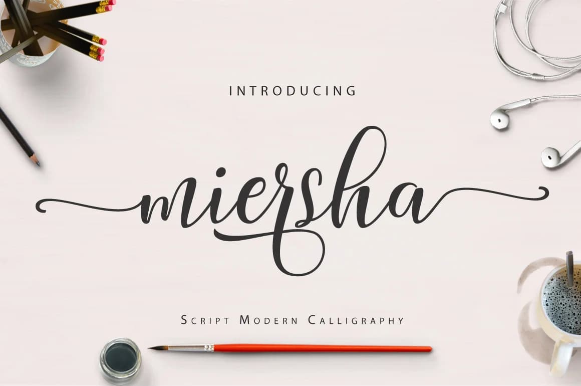 Miersha Font by Cooldesignlab — Script Handwritten Font