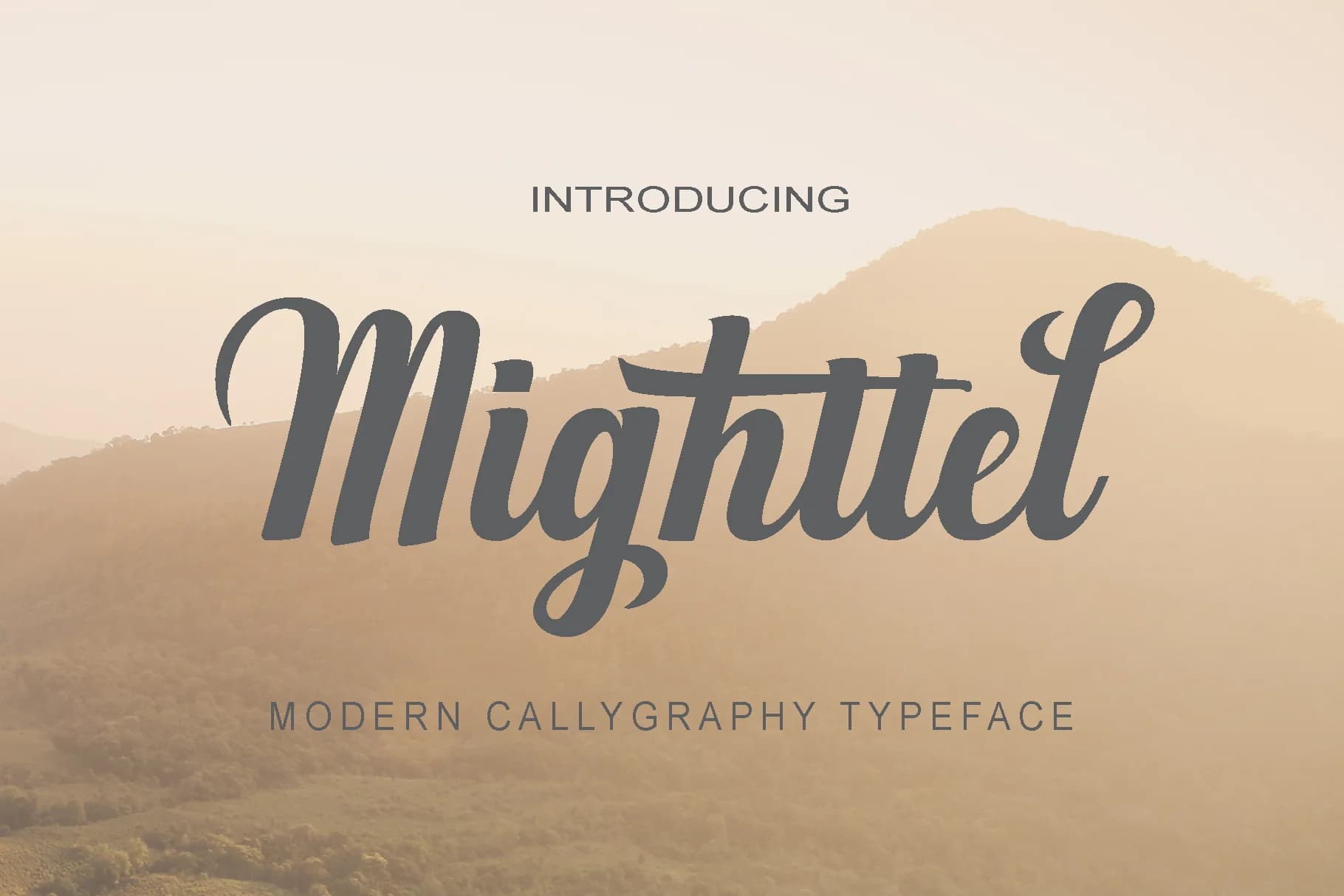 Mighttel Font by Polem — Script Handwritten Font