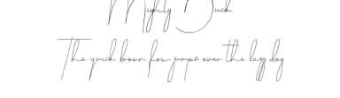 Mighty Duck by Edric Studio — Script Handwritten Font — thumbnail 1