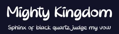 Mighty Kingdom by Alpaprana Studio — Script Handwritten Font — thumbnail 2