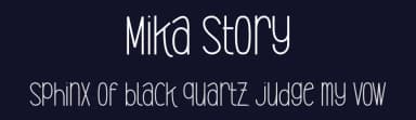 Mika Story by Typefactoryco — Script Handwritten Font — thumbnail 2