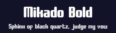 Mikado Bold by PutraCetol Studio — Sans Serif Font — thumbnail 2