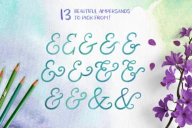 Mikaela Script Font by typefairy — Script Handwritten Font — thumbnail 4