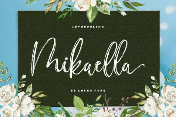Mikaella Font by luckytype.font — Script Handwritten Font — preview 1