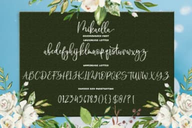 Mikaella Font by luckytype.font — Script Handwritten Font — thumbnail 9