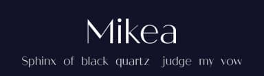 Mikea by Craft Supply Co. — Sans Serif Font — thumbnail 2