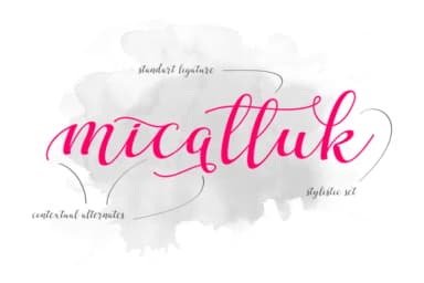 Milagros Font by BONJOURTYPE — Script Handwritten Font — thumbnail 2