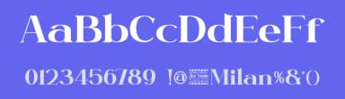 Milan by Din Studio — Serif Font — thumbnail 3