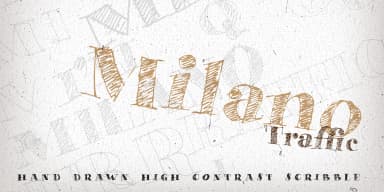 Milano Traffic Font by Roland Hüse Design — Script Handwritten Font — thumbnail 1