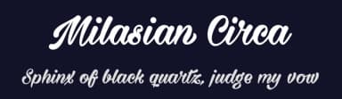 Milasian Circa by Måns Grebäck — Script Handwritten Font — thumbnail 2