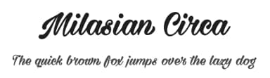 Milasian Circa by Måns Grebäck — Script Handwritten Font — thumbnail 1