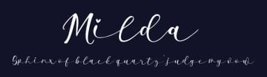 Milda by Mozatype — Script Handwritten Font — thumbnail 2