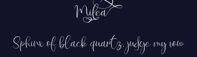 Milea by Airotype — Script Handwritten Font — thumbnail 2