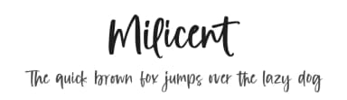 Milicent by Alpaprana Studio — Script Handwritten Font — thumbnail 1