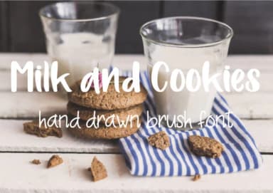 Milk and Cookies Font by Sentimental Postman — Script Handwritten Font — thumbnail 1